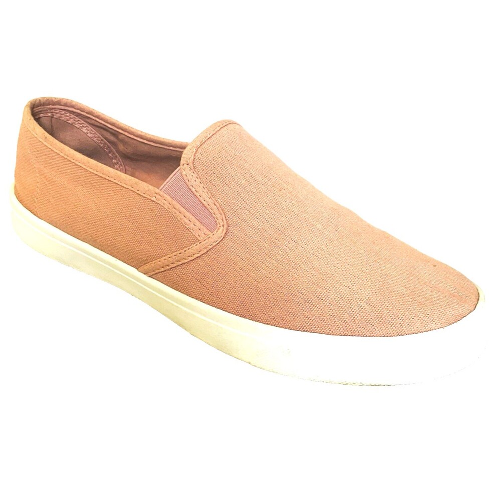 Comfort Trendz Sneakers Canvas Pink Slip On 10 Women Shoes Vans Beach Preppy